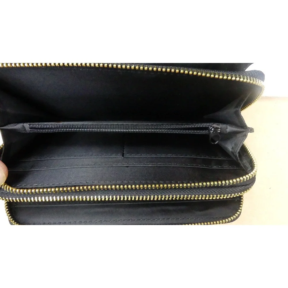 Boutique Marilyn Monroe Wristlet Wallet Womens OS Black White Excellent Collage